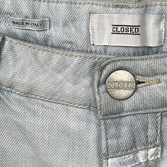 New Closed Denim Briston Straight Jeans Rigid Cotton Organic Sz 28 - Picture 5 of 16